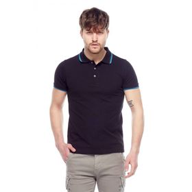 Tena Erkek Siyah Polo Yaka Tişört