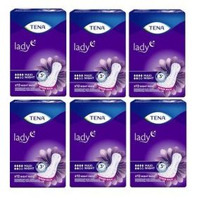Tena Lady Maxi Night Kadın 6 Damla 72 Adet Gece Mesane Pedi