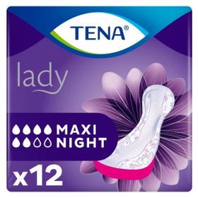 Tena Lady Maxi Night Kadın 6 Damla 72 Adet Gece Mesane Pedi