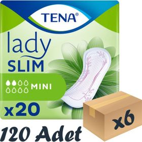 Tena Lady Slim Mini 2 Damla 120 adet Mesane Pedi