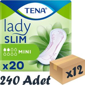 Tena Lady Slim Mini 2 Damla 12x20 Adet Mesane Pedi