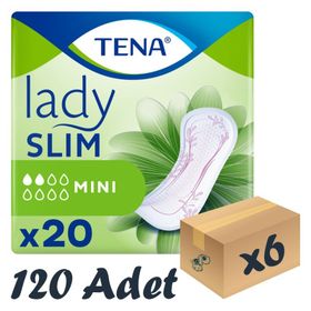 Tena Lady Slim Mini 2 Damla 6x20 Adet Mesane Pedi