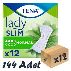 Tena Lady Slim Normal 3 Damla 12x12 144 Adet Kadın Mesane Pedi