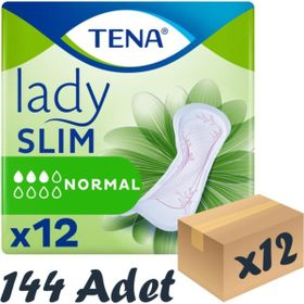 Tena Lady Slim Normal 3 Damla 12x12 144 Adet Kadın Mesane Pedi