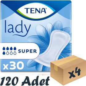 Tena Lady Super 5 Damla 120 Adet Kadın Mesane Pedi