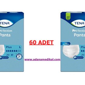 Tena Pants Plus 6 Damla Büyük Boy 60 Adet Hasta Bezi Emici Külot