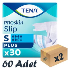 Tena Pro Skin Slip Plus Bel Bantlı Küçük Boy 6 Damla 30x2 Adet Hasta Bezi