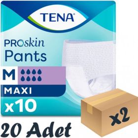 Tena Proskin Pants Maxi 8 Damla Orta Boy Medium 20 Adet Emici Külot