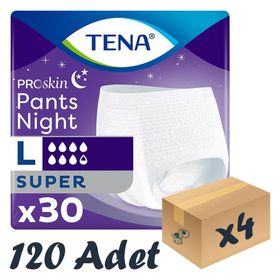 Tena Proskin Pants Night Large Büyük Beden 120 Adet Emici Külot