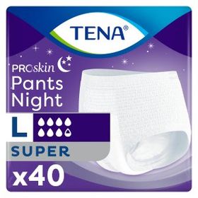 Tena Proskin Pants Night Large Büyük Beden Gece Süper 40 Adet Emici Külot