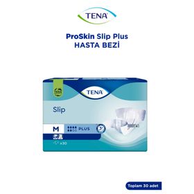 Tena Proskin Slip Plus Belbantlı Orta Boy 6 Damla 30 Adet Hasta Bezi