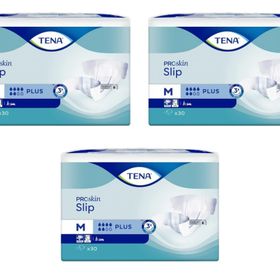 Tena Proskin Slip Plus Orta Boy 6 Damla 90 Adet Bel Bantlı Hasta Bezi