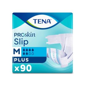Tena Proskin Slip Plus Orta Boy 6 Damla 90 Adet Bel Bantlı Hasta Bezi