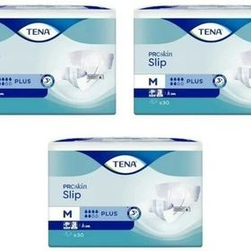 Tena Proskin Slip Plus Orta Boy 6 Damla 90 Adet Bel Bantlı Hasta Bezi