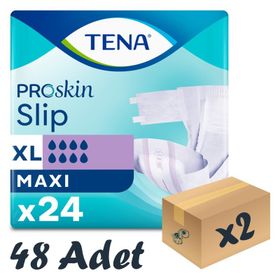 Tena Slip Maxi Bel Bantlı Xlarge 8 Damla 24x2 Adet Hasta Bezi