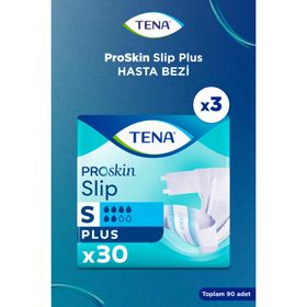 Tena Slip Plus Yetişkin Small 6 Damlacıklı 90 Adet Hasta Bezi