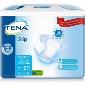 Tena Slip Polietilen Bel Bantlı Orta 30 Adet Hasta Bezi