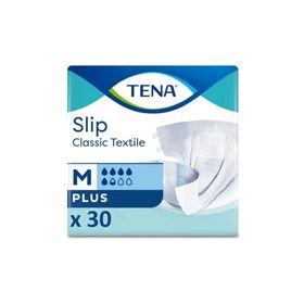 Tena Slip Polietilen Bel Bantlı Orta 30 Adet Hasta Bezi