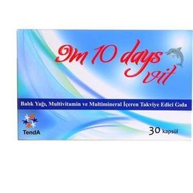 Tenda 9M 10 Days Vit Balık Yağı 30 Kapsül