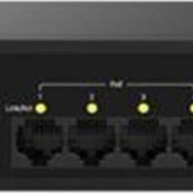 Tenda S106PC 4FE PoE Port 55W 2FE Uplink Desktop Switch