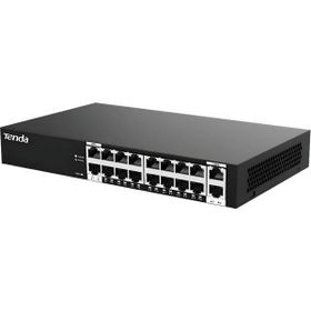 Tenda S218GPC-BH 16 Port 10/100/1000 Mbps Gigabit PoE Switch