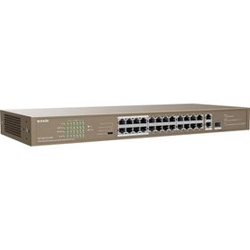 Tenda TEF1126P-24-250W 24-Port Tak Çalıştır Switch