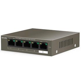 Tenda TEG1105P-4-63W 5 Portlu Tak Çalıştır Desktop Switch