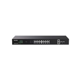 Tenda TEG1120P-16-250W 18GE 2SFP 16 Port PoE Ethernet Rack Mountable Yönetilemez Gigabit Switch