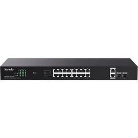 Tenda TEG1120P-16-250W 18GE 2SFP 16 Port PoE Ethernet Rack Mountable Yönetilemez Gigabit Switch