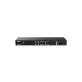 Tenda TEG1120P-16-250W 18GE 2SFP 16 Port PoE Ethernet Rack Mountable Yönetilemez Gigabit Switch