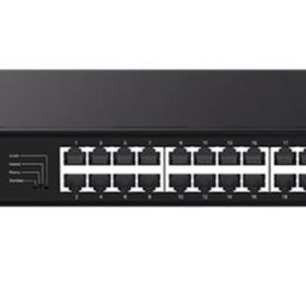 Tenda TEG1128P-24-410W 26GE + 2SFP Ethernet 24 Port 410 W Smart PoE 6KV Excellent Lightning Protection Switch