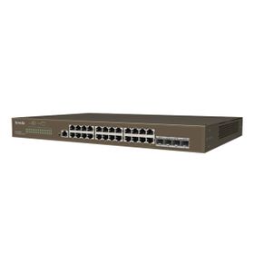 Tenda TEG3328F 28 Port 10/100/1000 4xSFP Yönetilebilir Rack Mount Switch