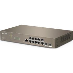 Tenda TEG5312F 10 Port 10/100/1000 2xSFP Yönetilebilir Rack Mount Switch
