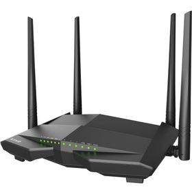 Tenda V12 AC1200 Mbps Dual Band Kablosuz 4 X Gigabit Port VDSL/ADSL Modem Router