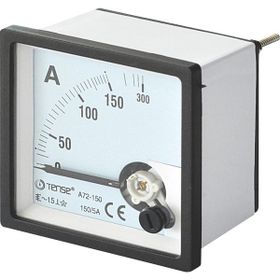 Tense 72x72 mm 30A Analog Direk Ampermetre