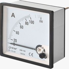 Tense 96x96 mm 100/5A Analog Ampermetre