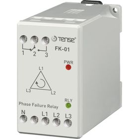 Tense FK-01 Ray Tipi Faz Motor Koruma Rölesi