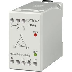 Tense FK-01 Ray Tipi Faz Motor Koruma Rölesi