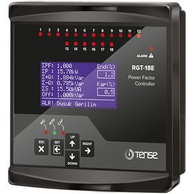Tense RGT-18E Lcd Ekran Trifaze Reaktif Güç Kontrol Rölesi