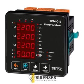 Tense TPM-01E Enerji Analizörü