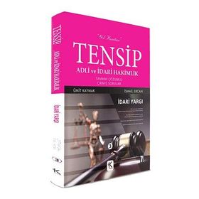 Tensip Medeni Hukuk - Adli ve İdari Hakimlik Tamamı Çözümlü Çıkmış Sorular - Ümit Kaymak İsmail Ercan