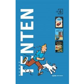 Tenten'in Maceraları Cilt 6 Üç Kitap Birarada Ciltli-Kutulu - Herge