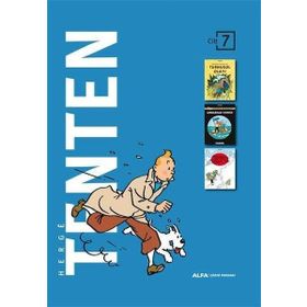 Tenten'in Maceraları Cilt 7 Üç Kitap Birarada Ciltli-Kutulu - Herge