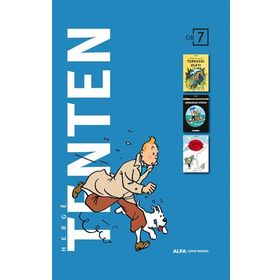 Tenten'in Maceraları Cilt 7 Üç Kitap Birarada Ciltli-Kutulu - Herge