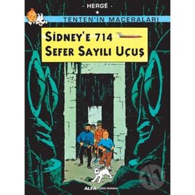 TENTEN´IN MACERALARI SIDNEY´E 714 SEFER SAYILI UÇUŞ - HERGÈ