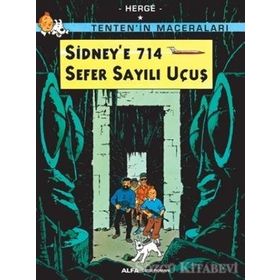 TENTEN´IN MACERALARI SIDNEY´E 714 SEFER SAYILI UÇUŞ - HERGÈ