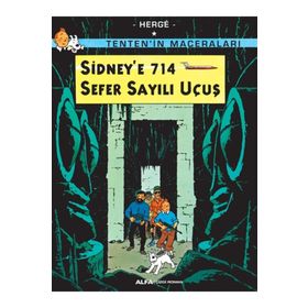 TENTEN´IN MACERALARI SIDNEY´E 714 SEFER SAYILI UÇUŞ - HERGÈ