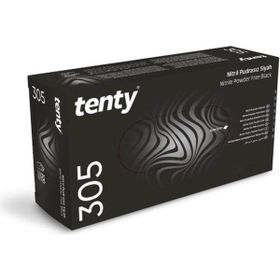 Tenty 305 Siyah Nitril Pudrasız Eldiven