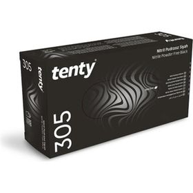 Tenty 305 Siyah Nitril Pudrasız Eldiven