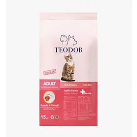 Teodor 15 kg Adult Kuzulu Yetişkin Kedi Maması